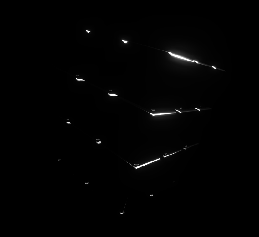 The Almost Non-visible Cube